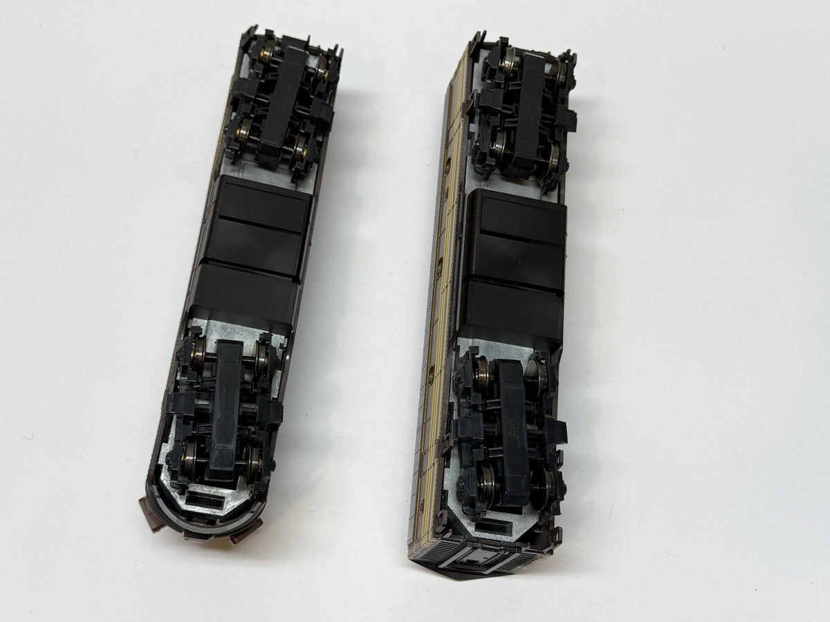 Ho Scale STEWART / KATO Boston & Maine F7A & F7B Powered Diesel Locos B&M MEC