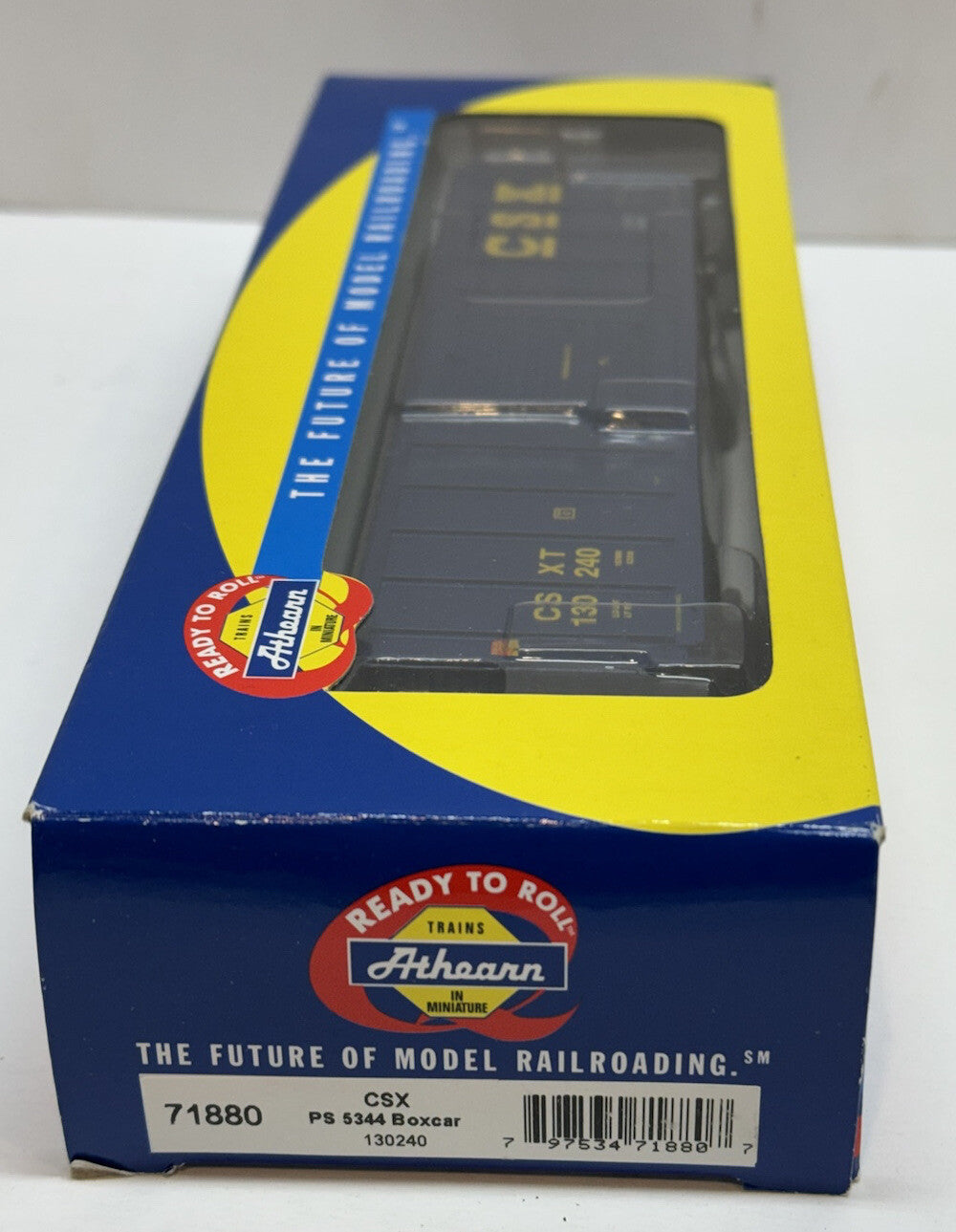 Ho Scale Athearn 71880 CSX PS 5344 50’ Boxcar #130240 Freight Car Train NS BNSF