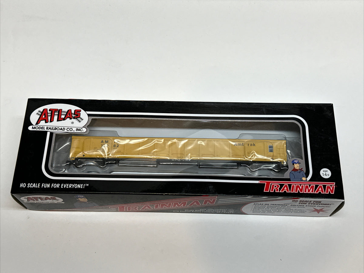 HO Scale Atlas Trainman Amtrak Evans Gondola Car #13382 Freight Car Train NEW