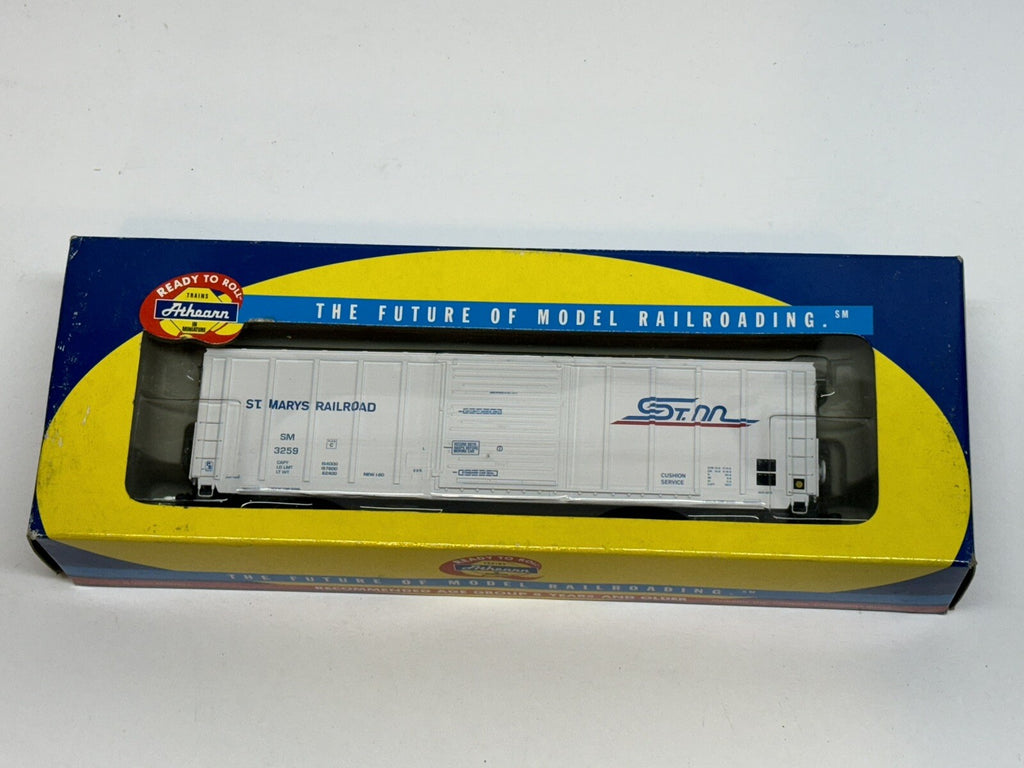 Ho Scale Athearn 92903 ST. MARY'S 50' P-S Box Car SM #3259 Freight Car Train CSX