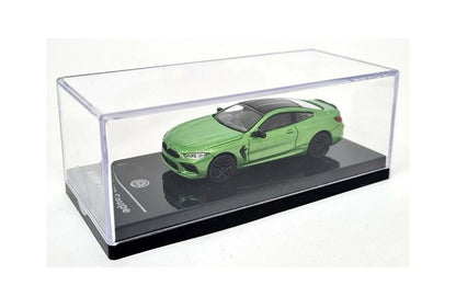 BMW M8 COUPE JAVA GREEN MET. W/BLACK TOP 1/64 DIECAST MODEL CAR PARAGON PA-55216