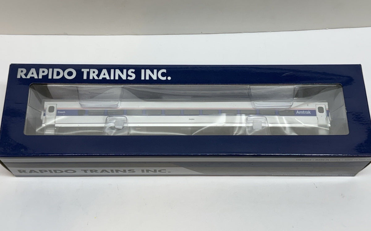 Ho Scale Rapido Horizon Coach Amtrak Phase 4 #54564 Commuter Pass Car 128048