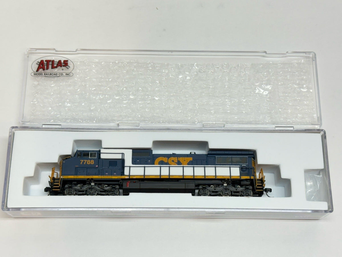 N Scale Atlas Gold CSX GE Dash 8-40CW #7788 W/DCC & SOUND 40005848 CSX YN3.COM
