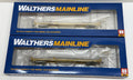 2X LOT HO Scale Walthers Mainline 60' VTTX Pullman-Standard Flatcars CSX BNSF