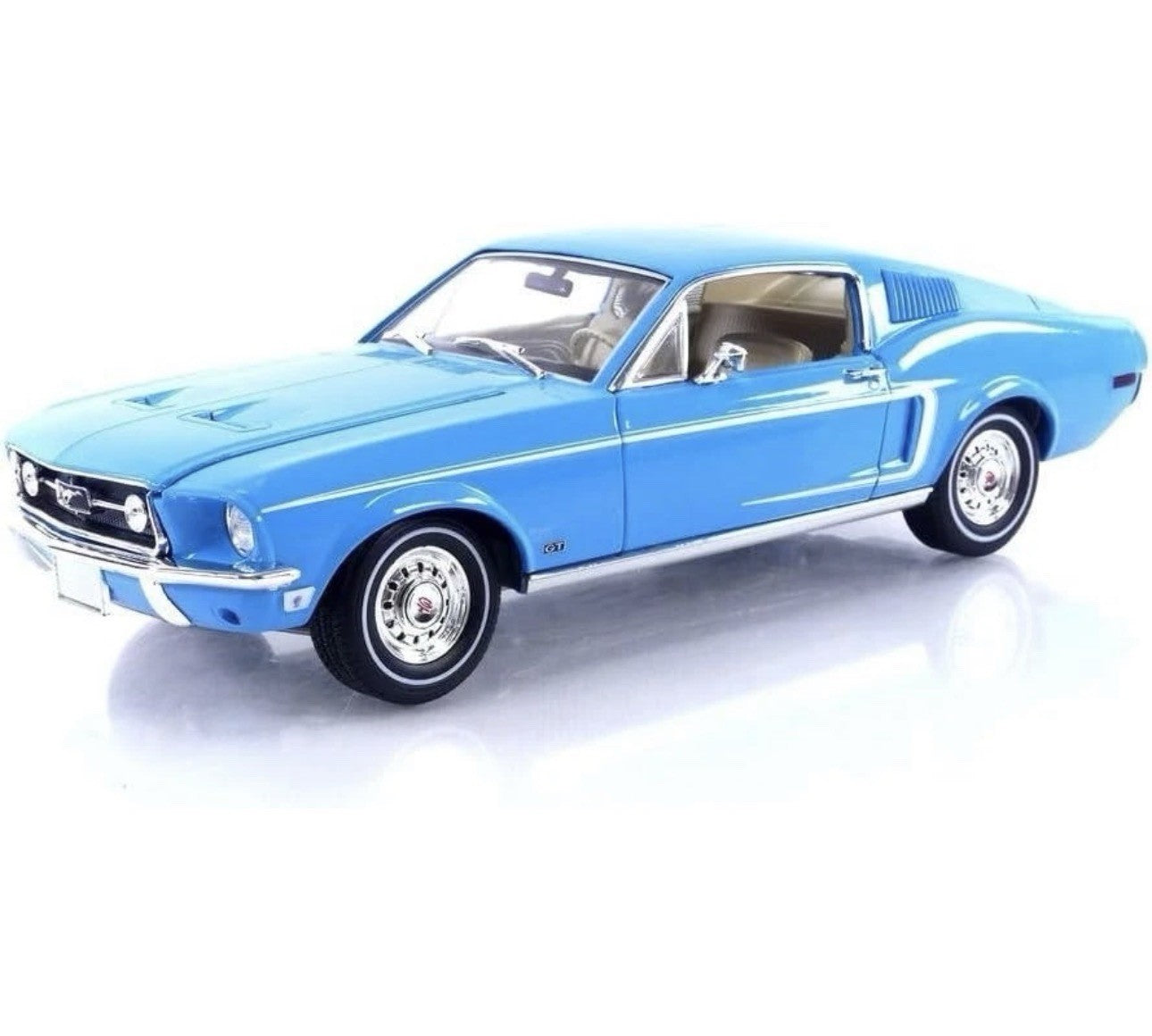 GREENLIGHT 13640 1:18 1968 FORD MUSTANG GT FASTBACK (RAINBOW OF COLORS)