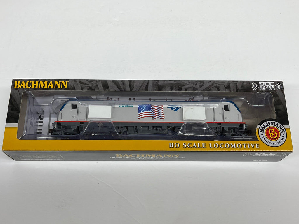 Ho Scale Bachmann 67404 Siemens Amtrak ACS-64 #600 Flag Demo W/DCC&Sound NEW