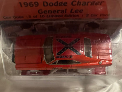 2 Pack 1/64 GENERAL LEE Johnny Lightning (New England Dukes Exclusive)