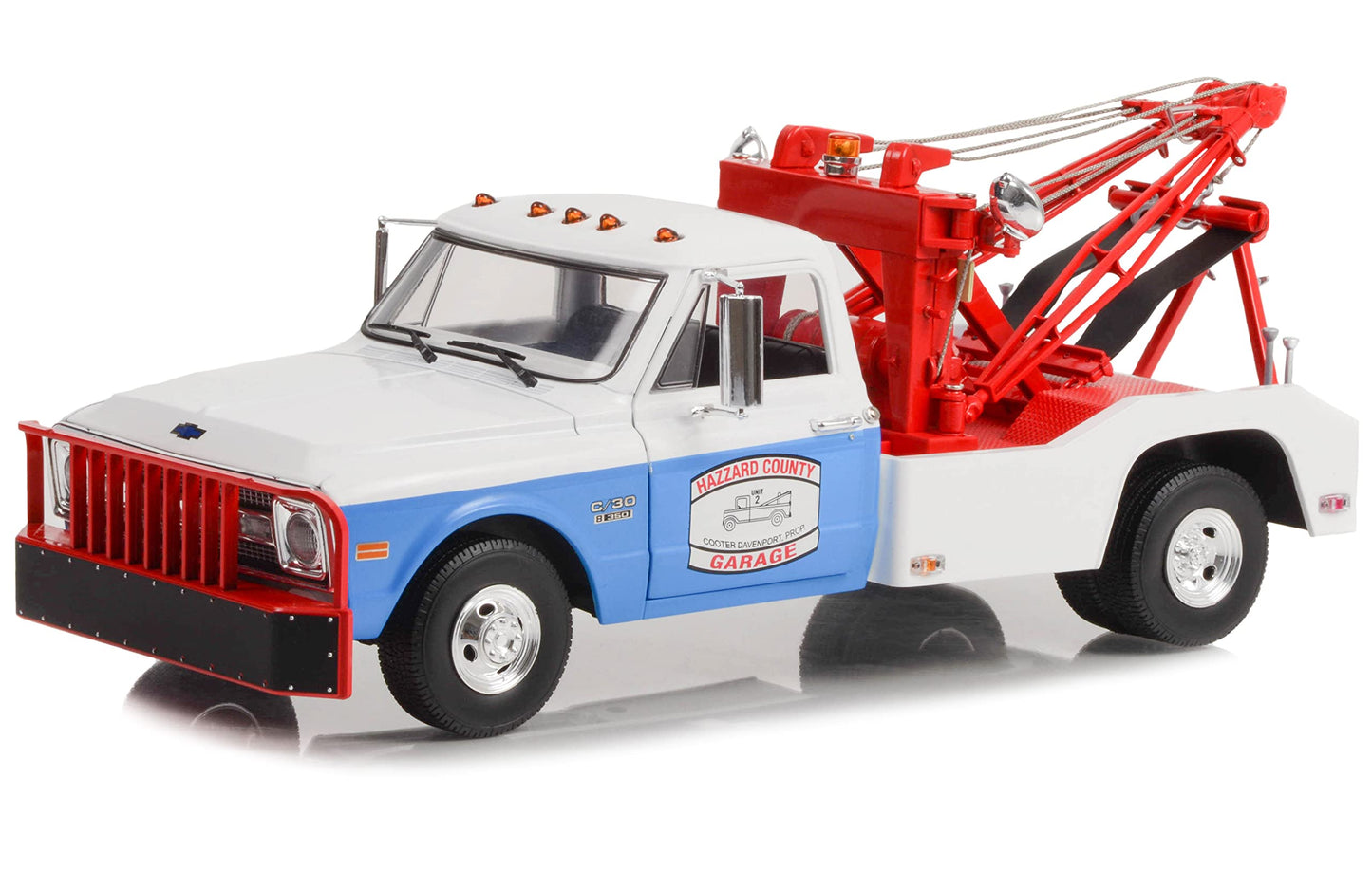 1:18 1969 雪佛兰 C-30 双清障车 - 哈扎德县车库预订 2024 年 4 月