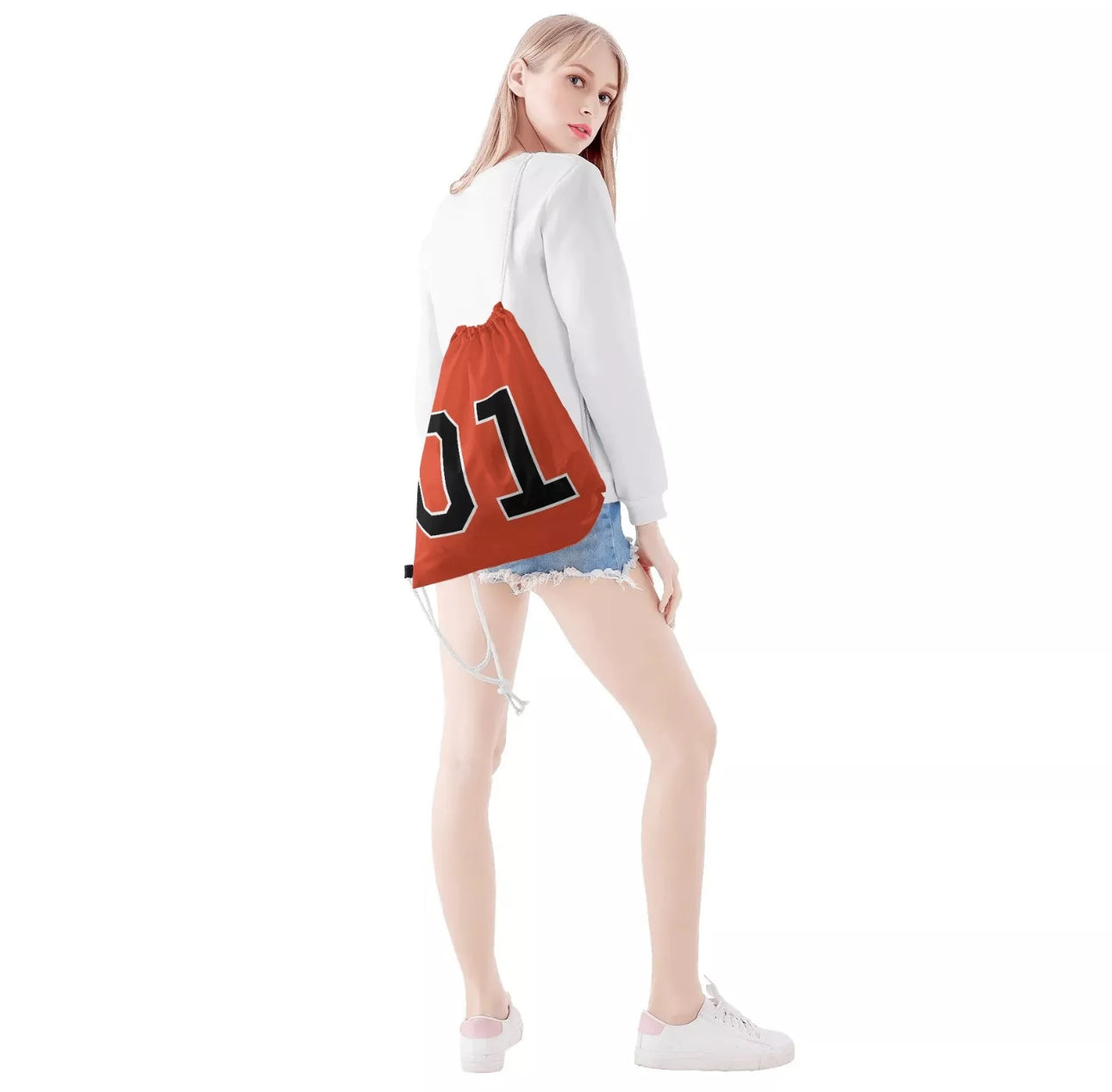 Dukes of Hazzard "General Lee" Drawstring Bag