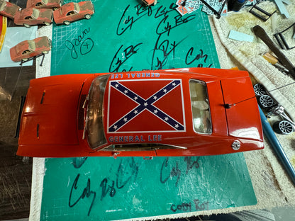 1/18 Scale General Lee Waterslide Decals