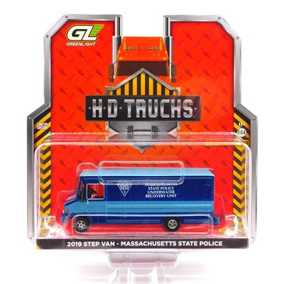 2019 Step Van - Massachusetts State Police 1:64 - Greenlight 33260C