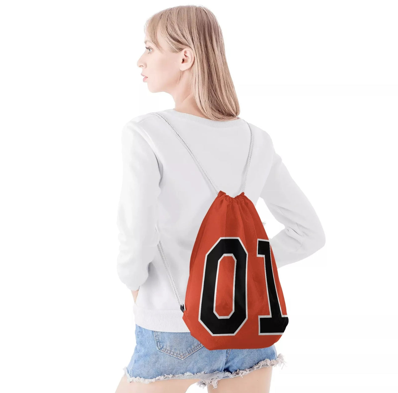Dukes of Hazzard "General Lee" Drawstring Bag