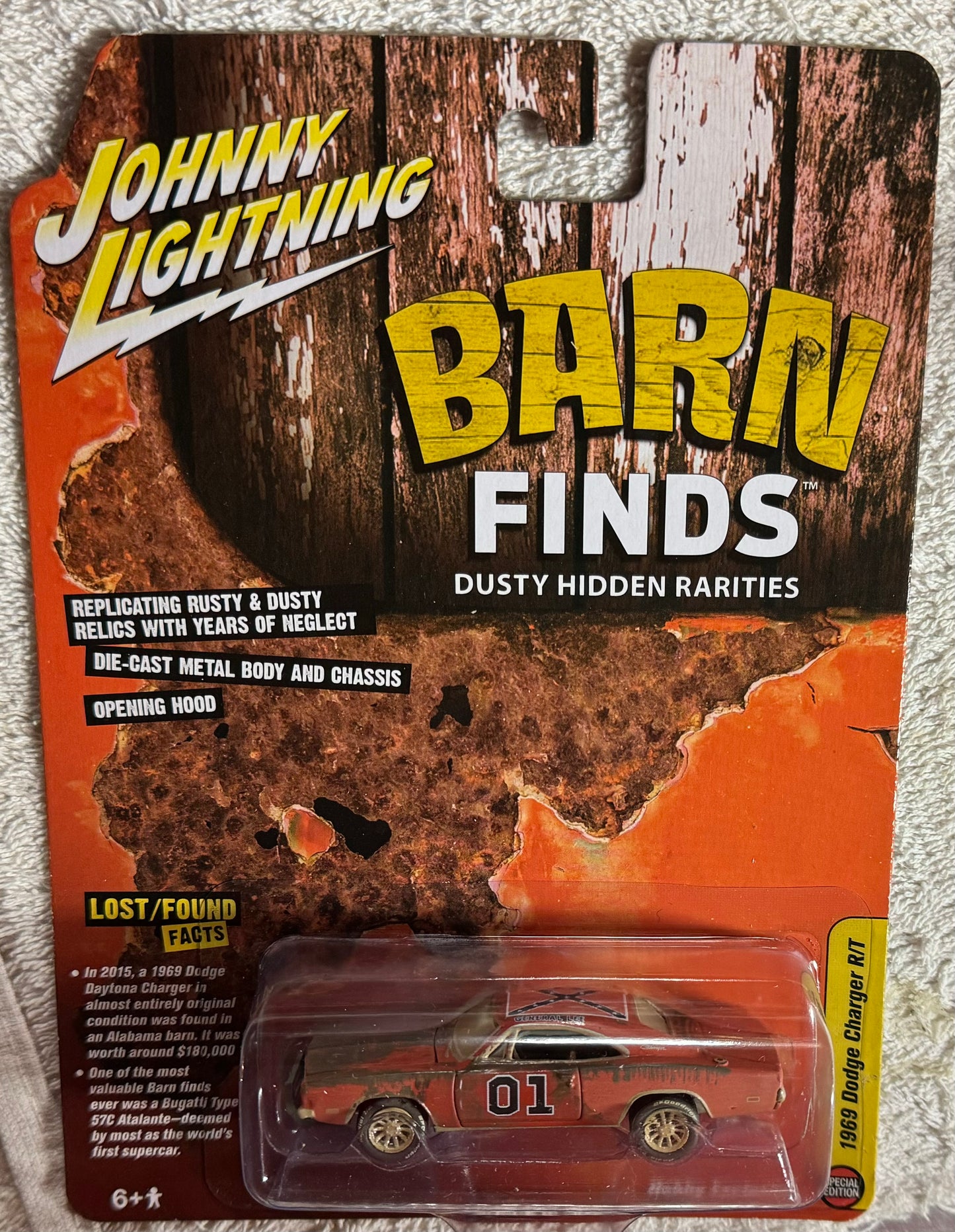 1/64 GENERAL LEE Johnny Lightning Barn Finds Exclusive