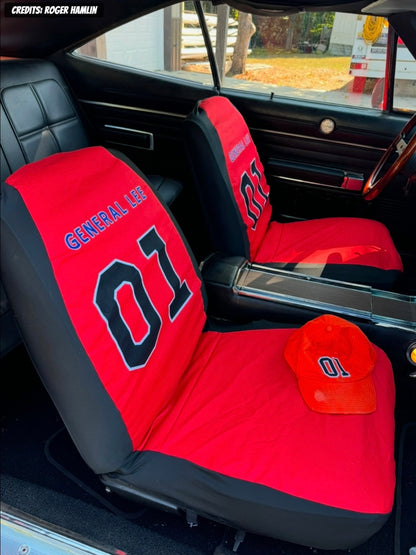 General Lee Seat Covers for Car/Truck