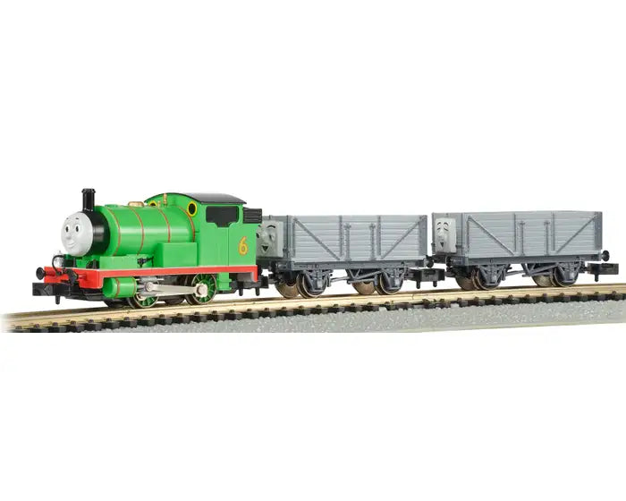 BACHMANN 24030 N THOMAS & FRIENDS - PERCY AND THE TROUBLESOME TRUCKS STARTER TRAIN SET