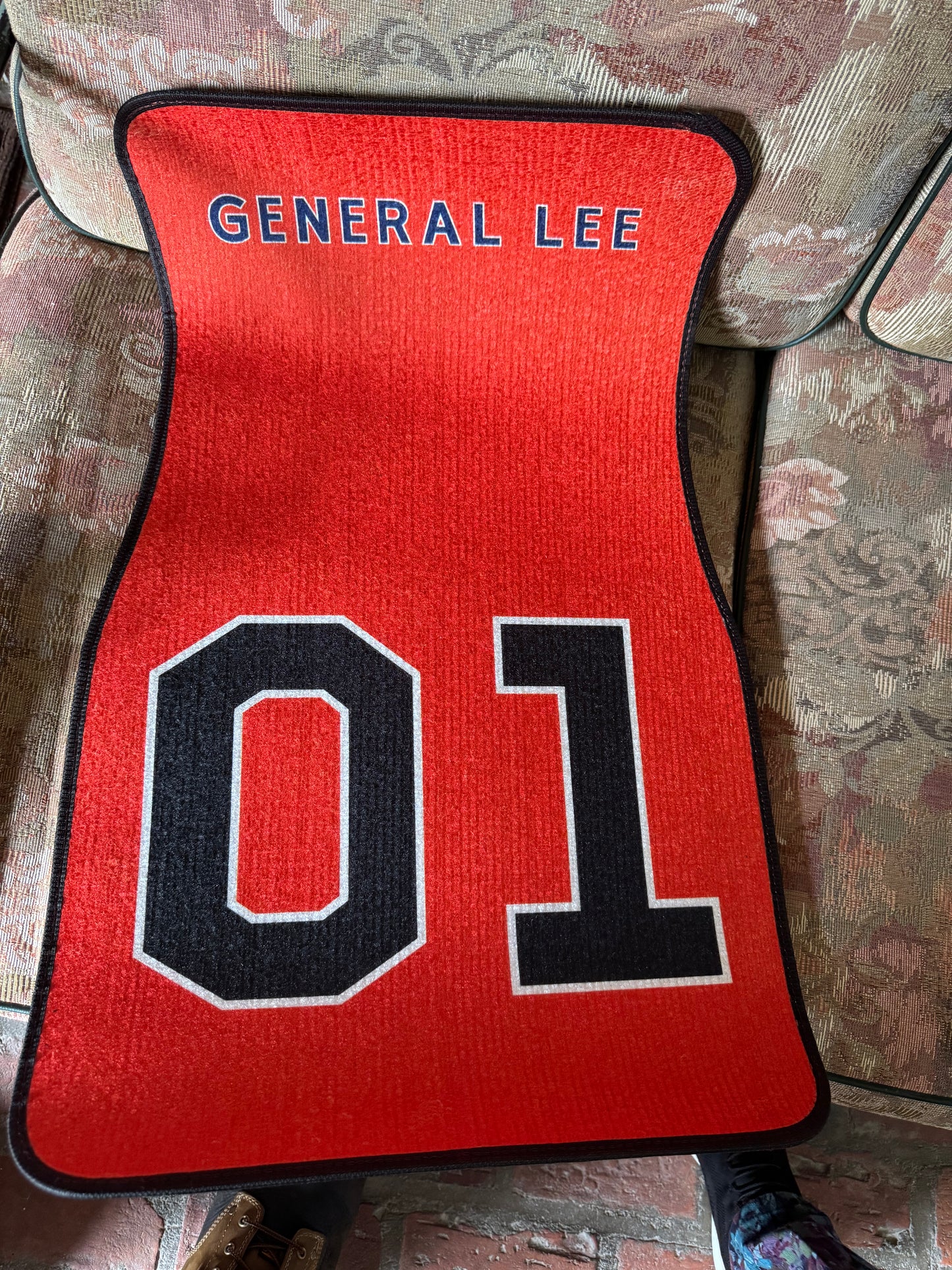 General Lee 01 Car/Truck Floormats Universal