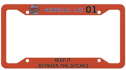 Dukes of Hazzard License Plate Holder