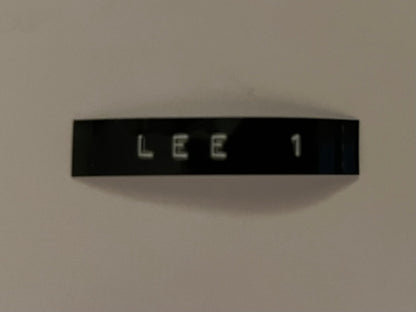 LEE 1 Dashpad Decal