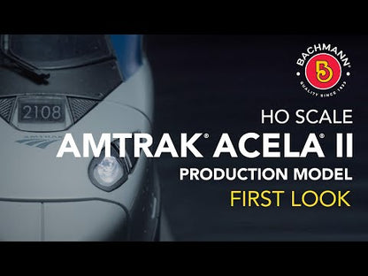 BACHMANN 01206 HO SPECTRUM AMTRAK ACELA II TRAIN SET