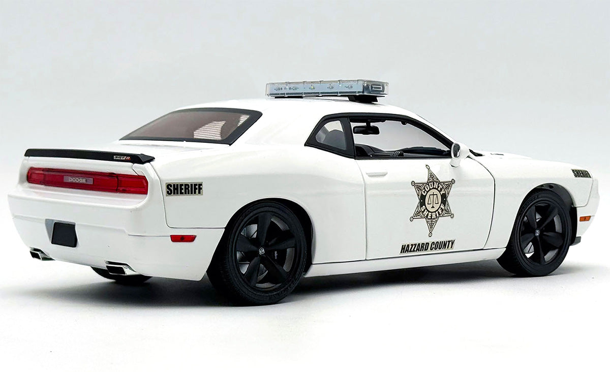 1:18 Hazzard County Sheriff - 2010 Dodge Challenger SRT 8 by ACME PREORDER