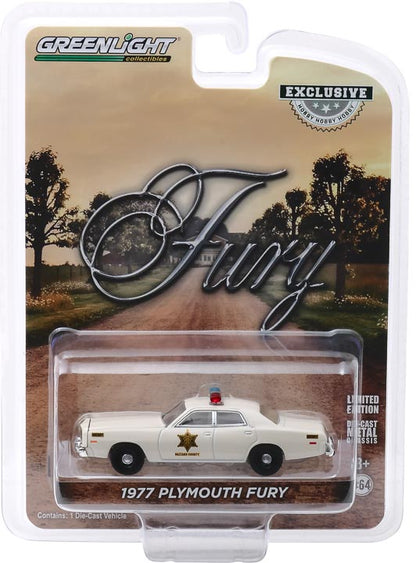 1:64 1977 Plymouth Fury - Hazzard County Sheriff (Hobby Exclusive) preorder