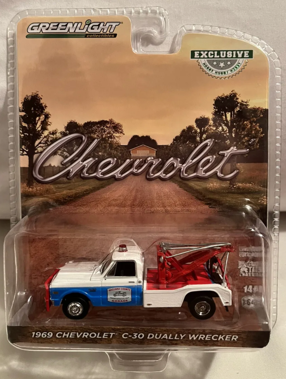 1:64 1969 Chevy C-30 COOTER'S TOW TRUCK HAZZARD COUNTY GARAGE PREORDER FEBRUARY