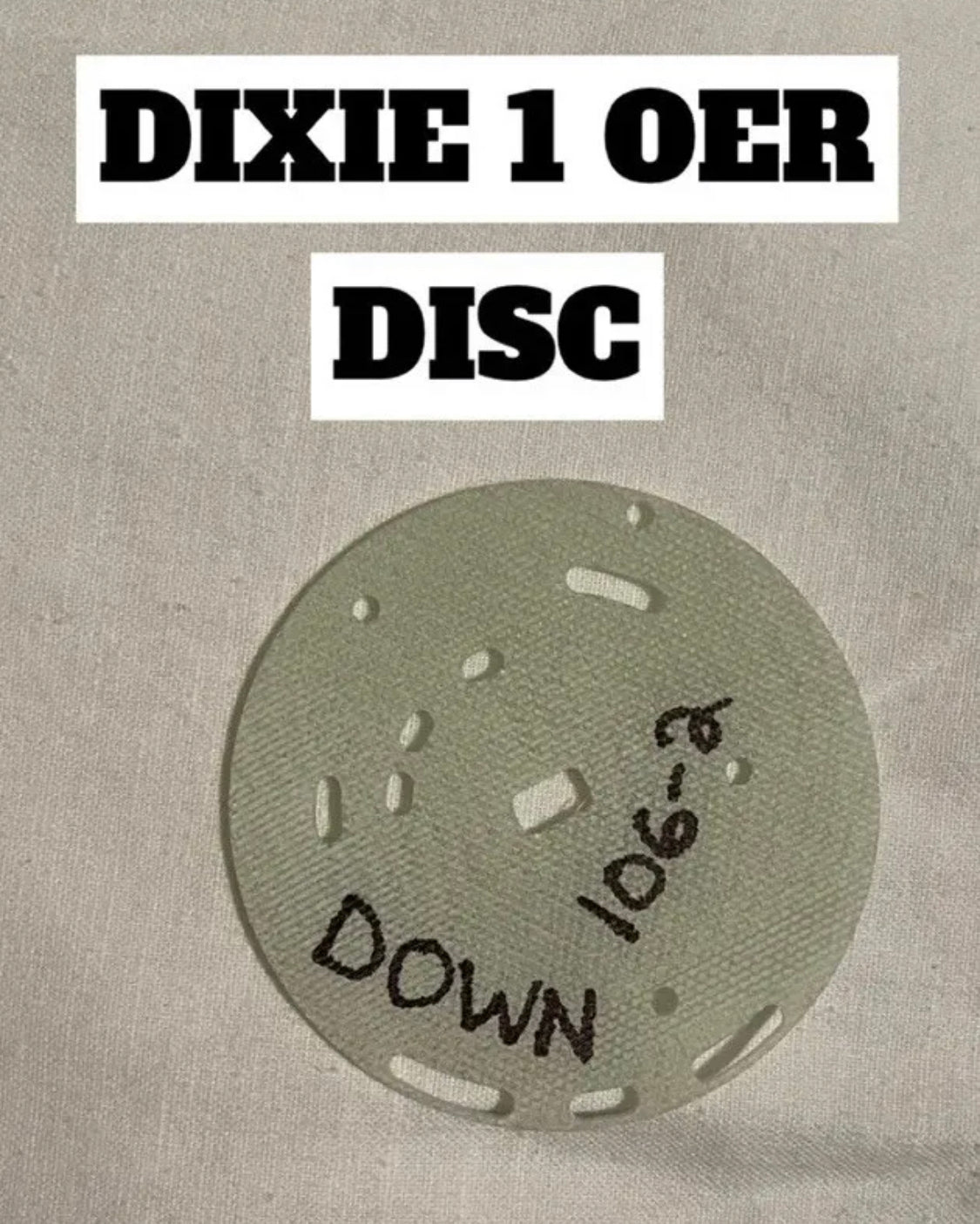 JUBILEE DIXIE HORN (106-2) TUNE DISC KIT PREORDER