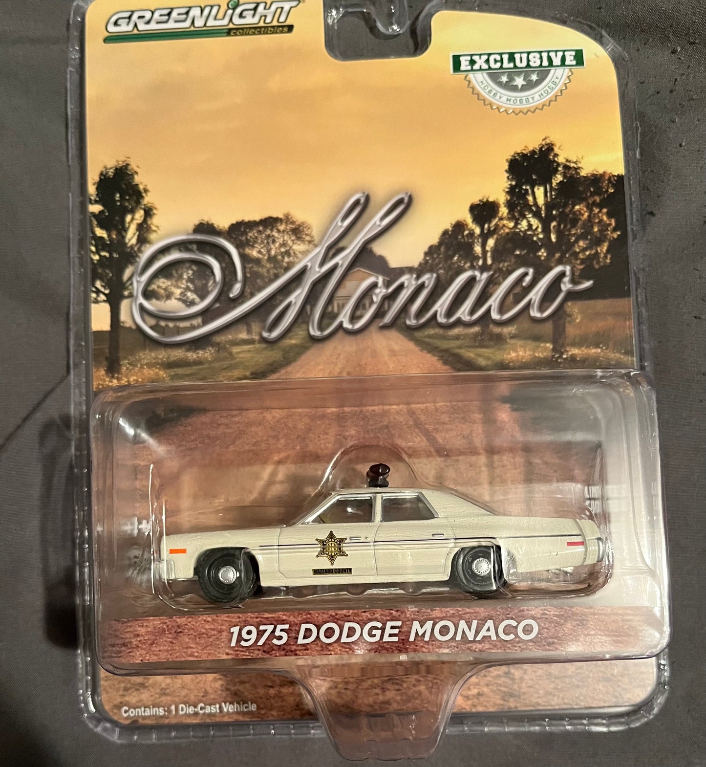 1:64 1975 DODGE MONACO (HAZZARD COUNTY SHERIFF) preorder
